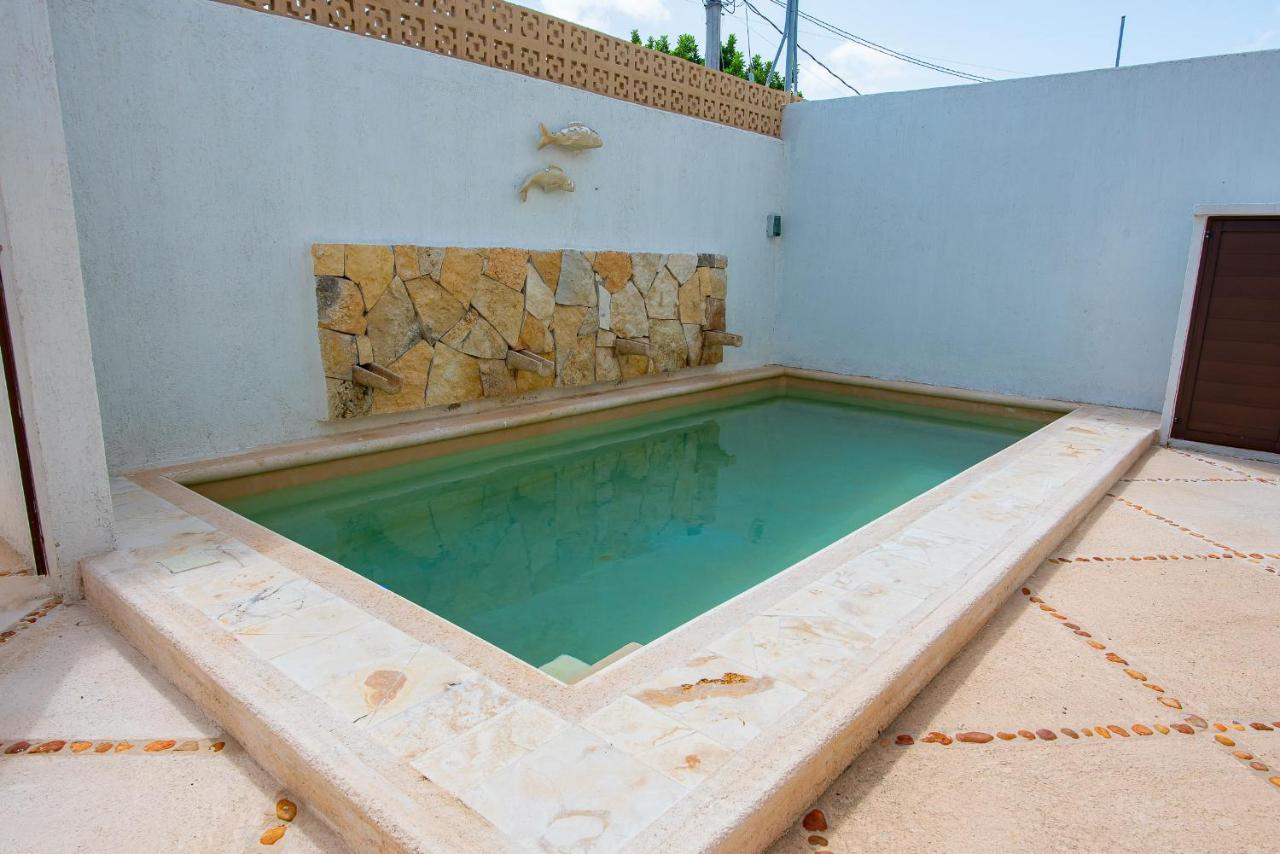 97982 New Modern Villa, Private Pool, High Internet Speed, 2 Blocks From The Beach Chicxulub Ngoại thất bức ảnh