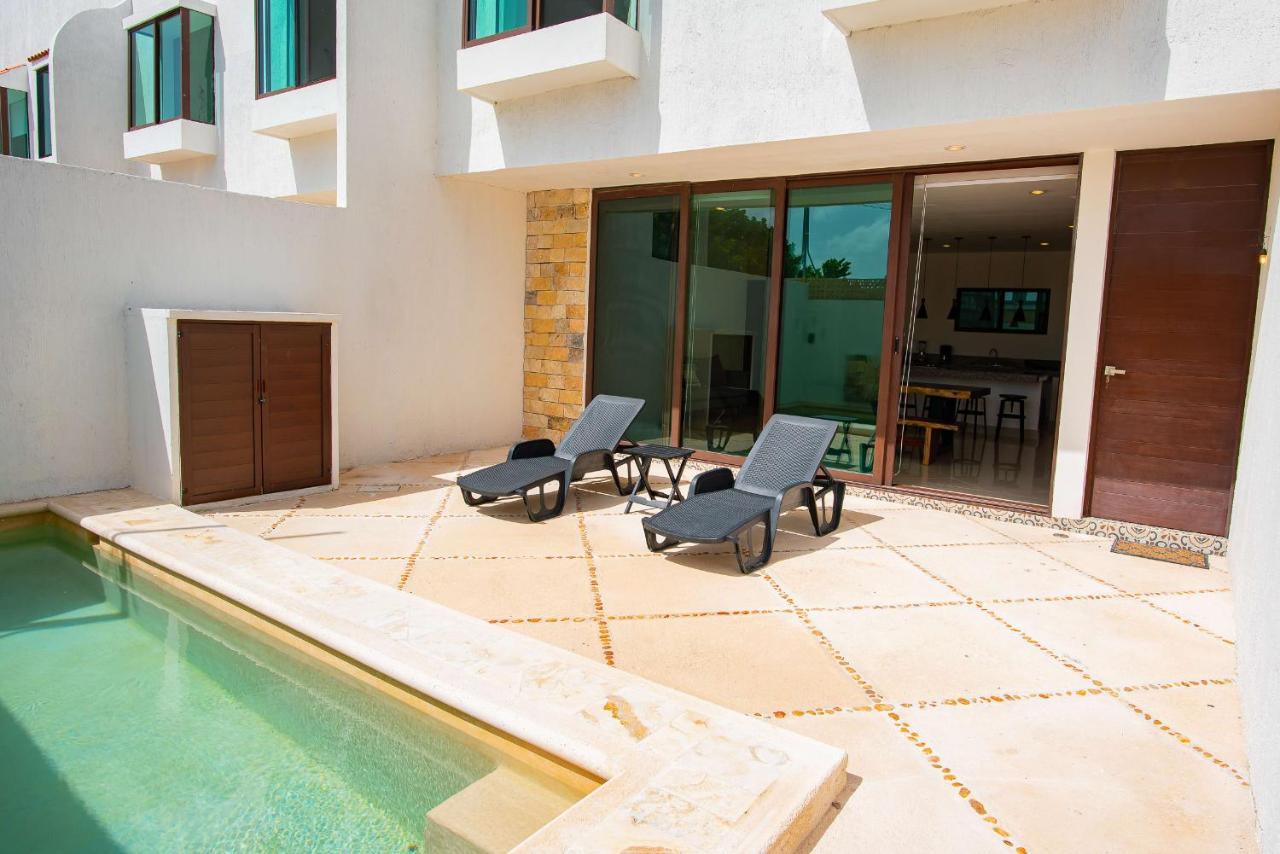 97982 New Modern Villa, Private Pool, High Internet Speed, 2 Blocks From The Beach Chicxulub Ngoại thất bức ảnh